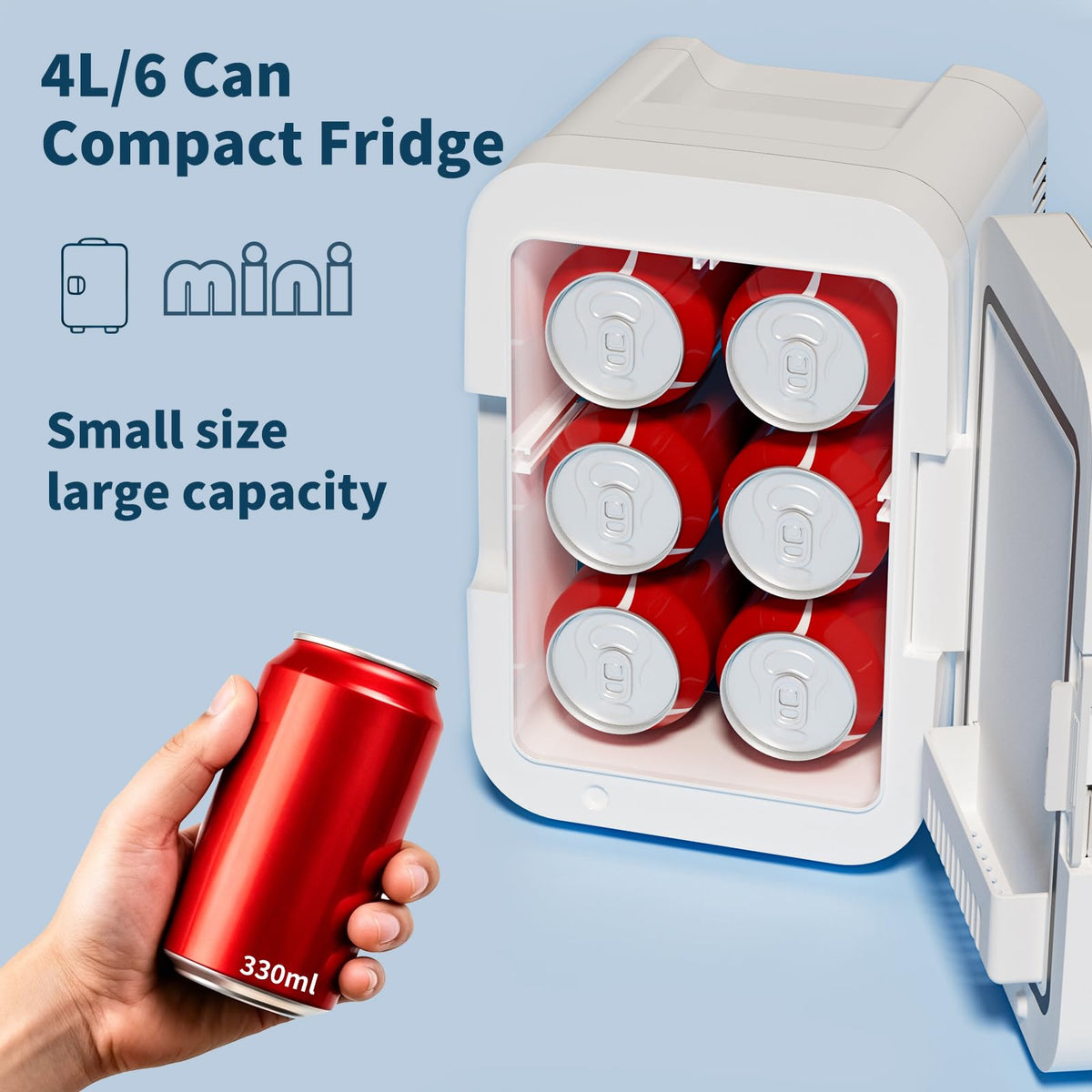 Mini Fridge for Bedroom - JrostKault Official Imagery - 4