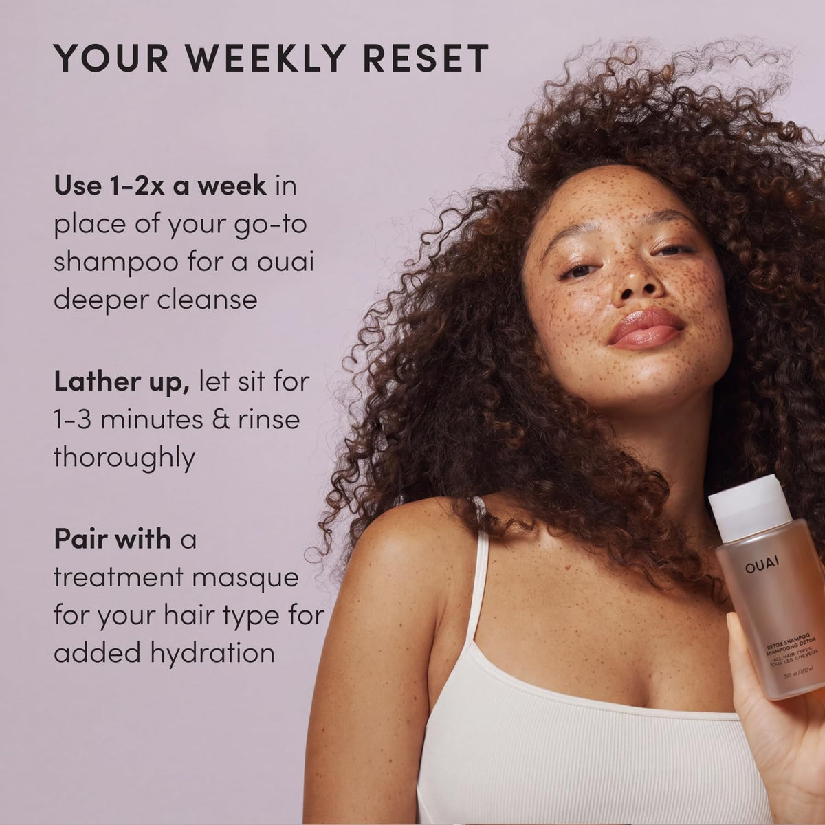 OUAI Detox Shampoo - OUAI Official Imagery - 8