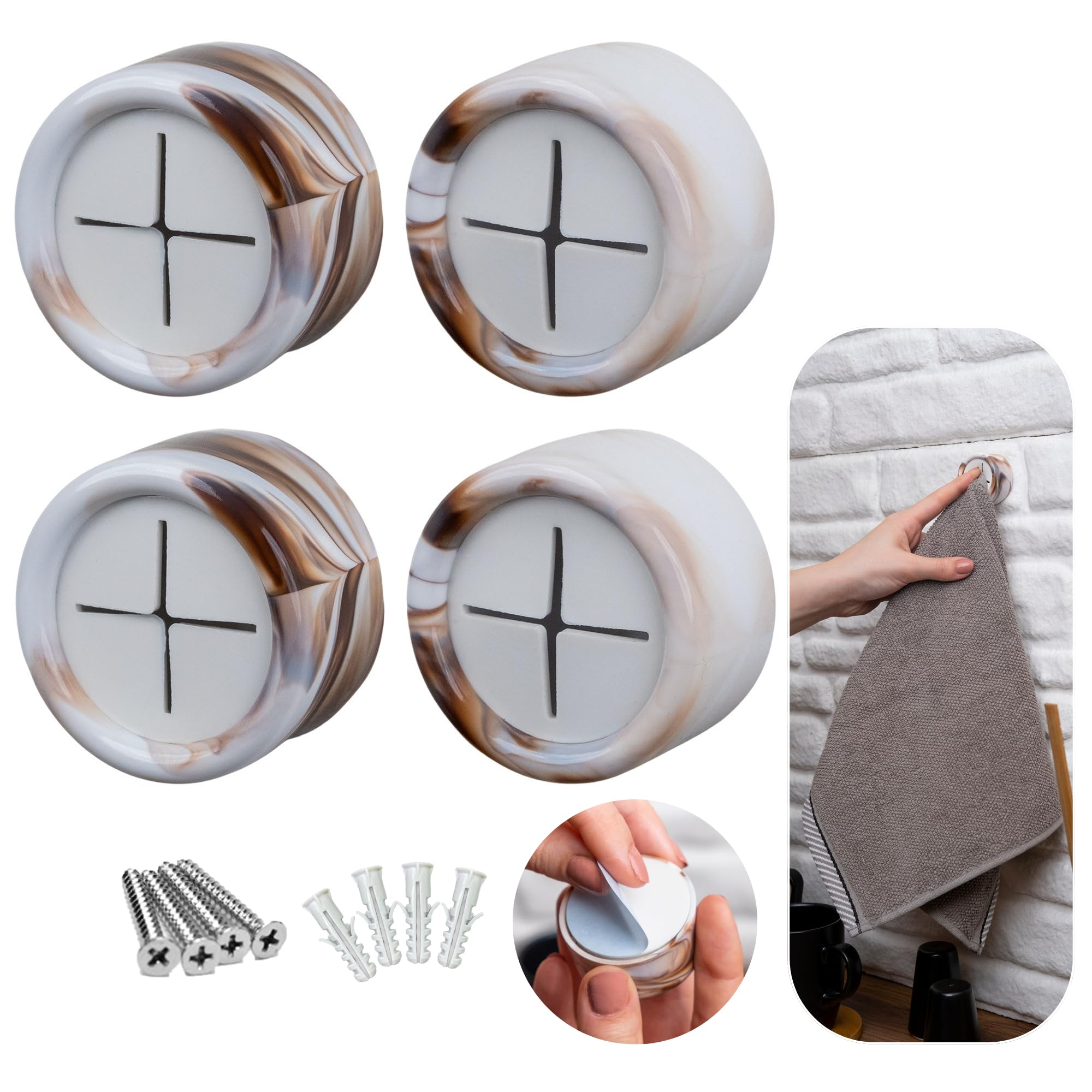 HEFA Towel Hooks, Towel Holder, Dish Towel Holder, Kitchen Organizatio - View 10