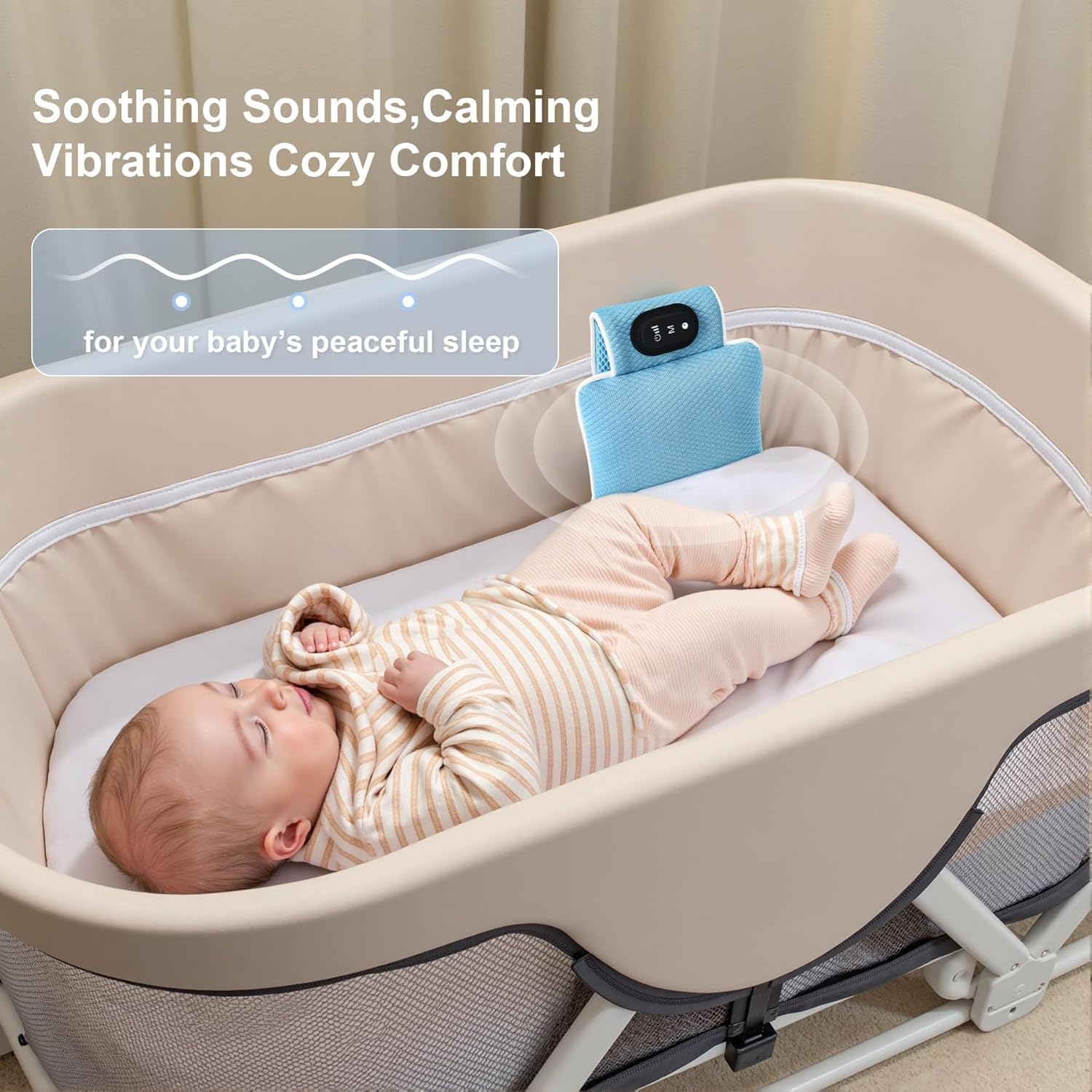 SNOVVI Baby Vibrating Soother,Baby Patter for Sleep,Rechargeable - SNOVVI Official Product View 2