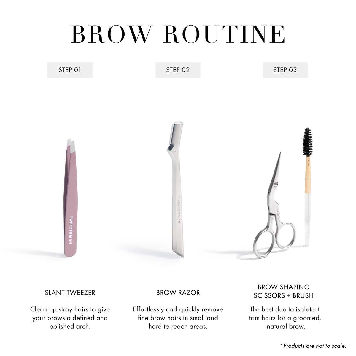 Tweezerman Slant Tweezer Tweezerman Tweezers for Eyebrows - Tweezerman Official Imagery - 8