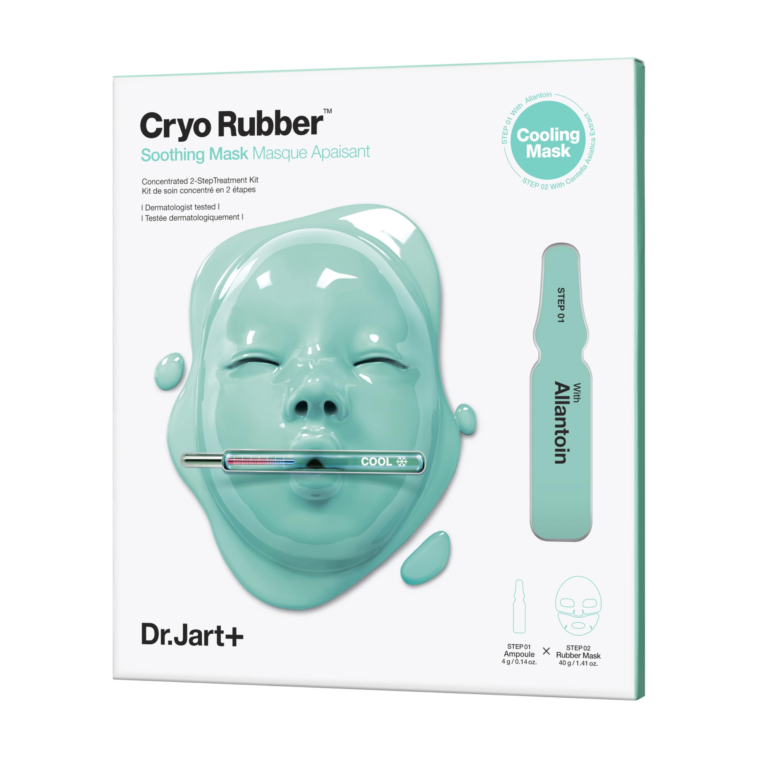 Dr.Jart+ Cryo Rubber Cooling Korean Face Mask with Serum Ampoule - Generic