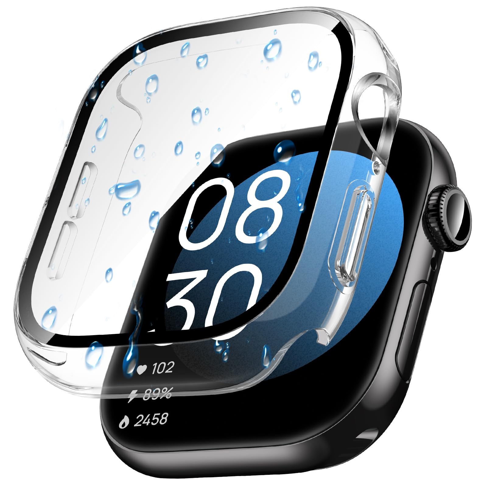 Goton IP67 Waterproof Case with Glass for Apple Watch 40mm Series 6/5/ - View 10