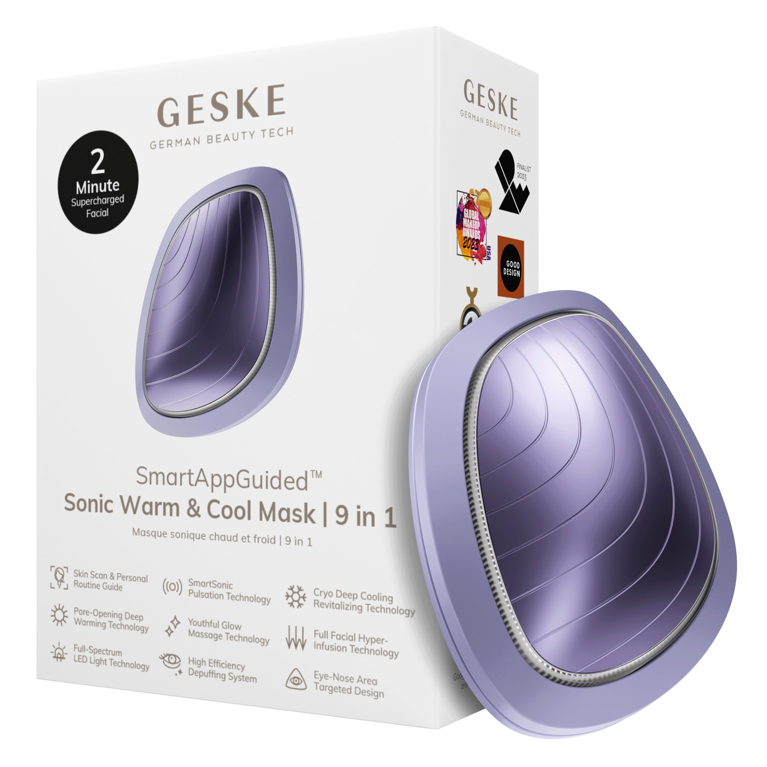 GESKE SmartAppGuided™ Sonic Warm &amp; Cool Mask - GESKE