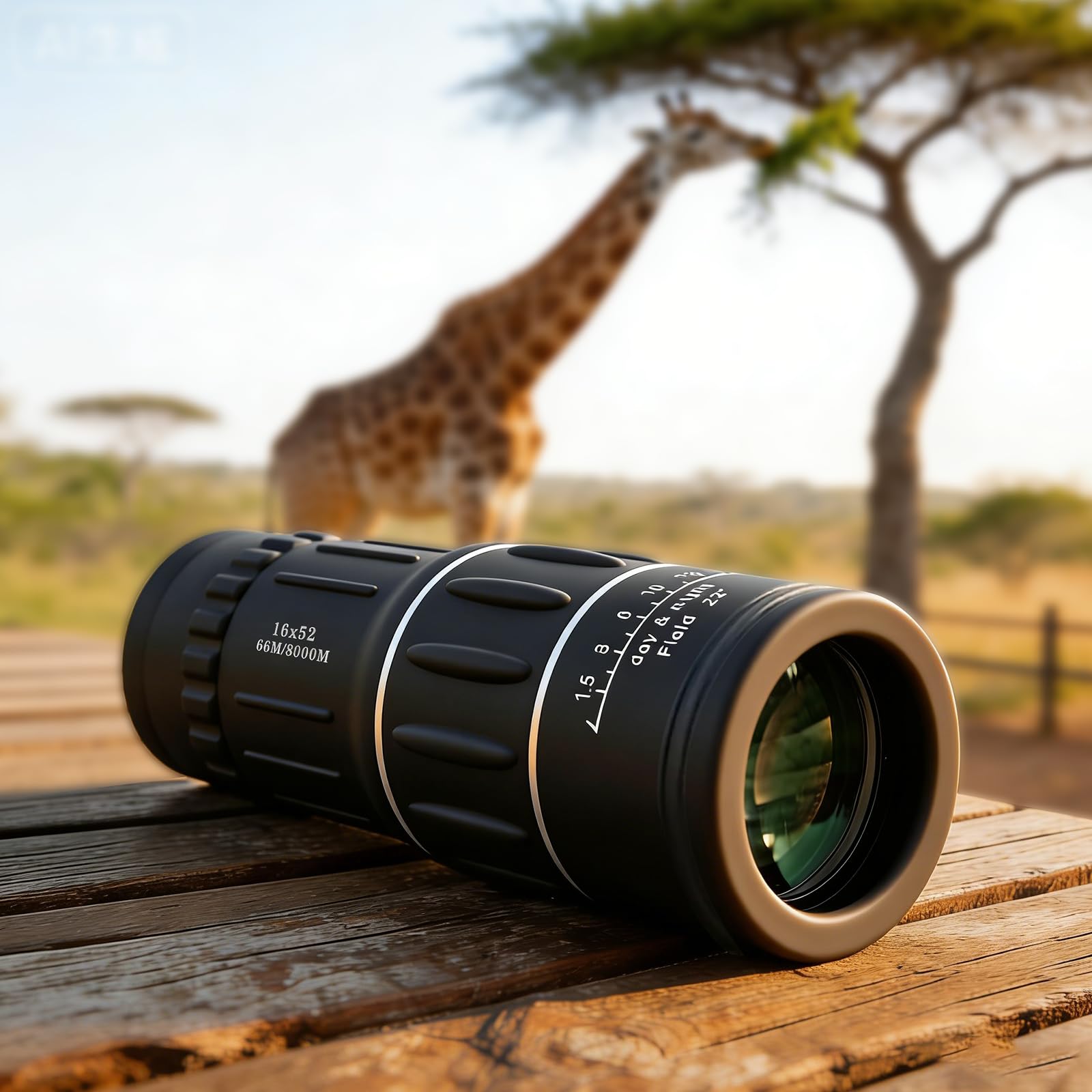 SIBEITU 16X52 High Powered Monocular, Compact Telescope for Adults, BAK4 Prism M - SIBEITU Official Product View 3