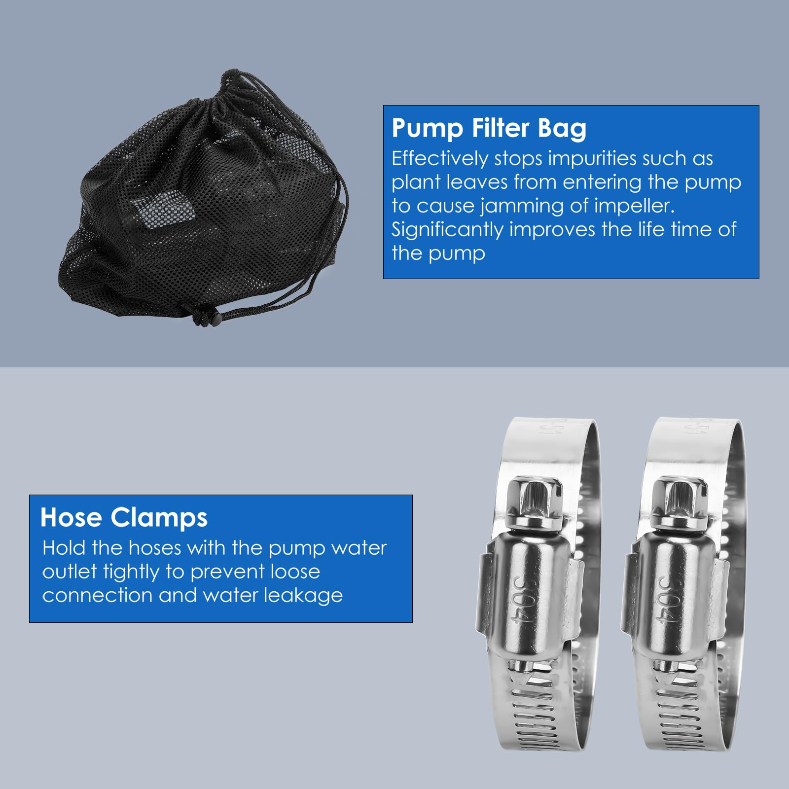 AquaMiracle 2700GPH Submersible Water Pump UL Certified Pond Pump - AquaMiracle Official Product View 7