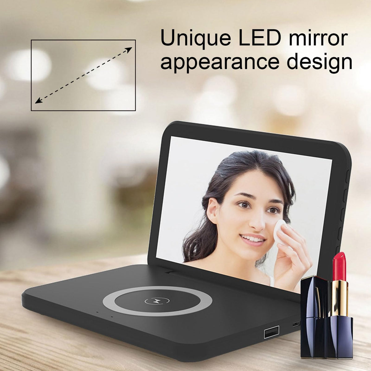ciciglow Digital Clock with WL Charger WL Charging Station - ciciglow Official Imagery - 6
