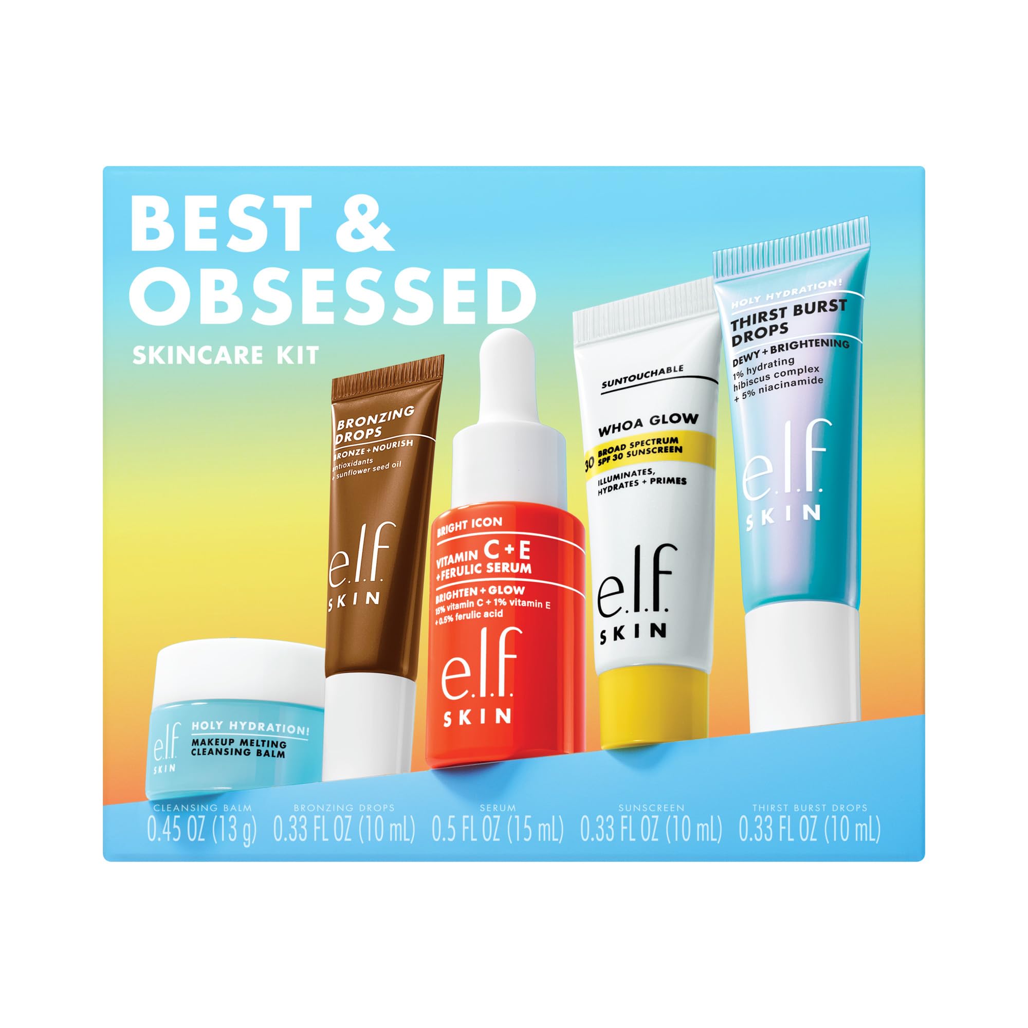 e.l.f. SKIN Wake the e.l.f. Up Skincare Kit - e.l.f.