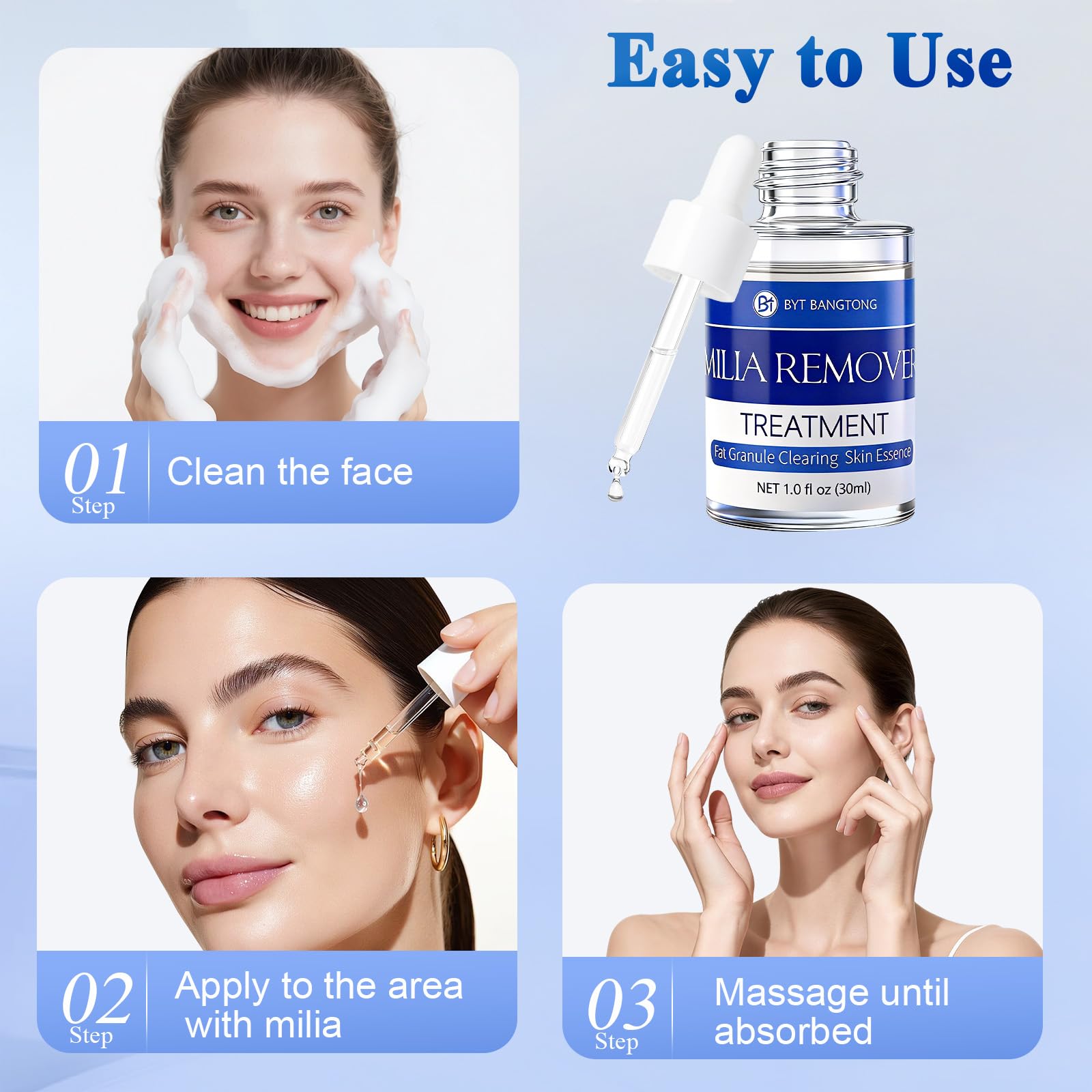 Milia Remover Serum 1% Salicylic Acid Face & Eyelids