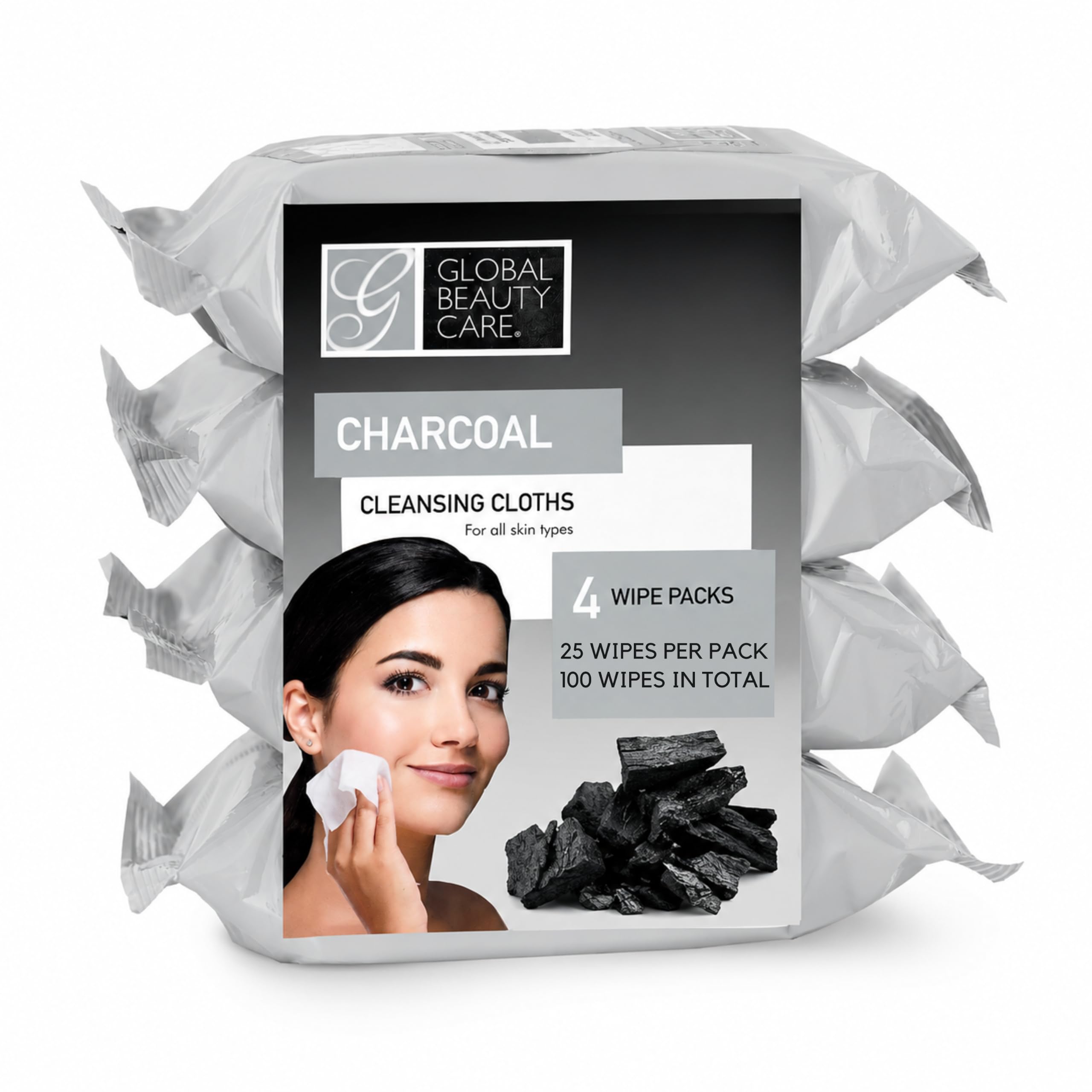 Global Beauty Care Collagen Cleansing Facial Towelettes, Makeup - Global Beauty Care
