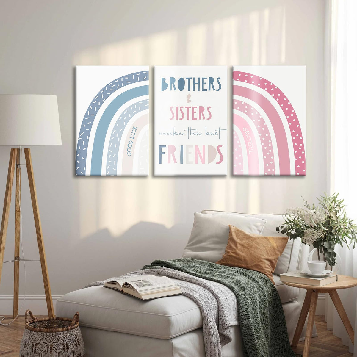 3Pcs framed Rainbow Wall Art Poster Prints Personalized - QKYKISS Official Imagery - 6