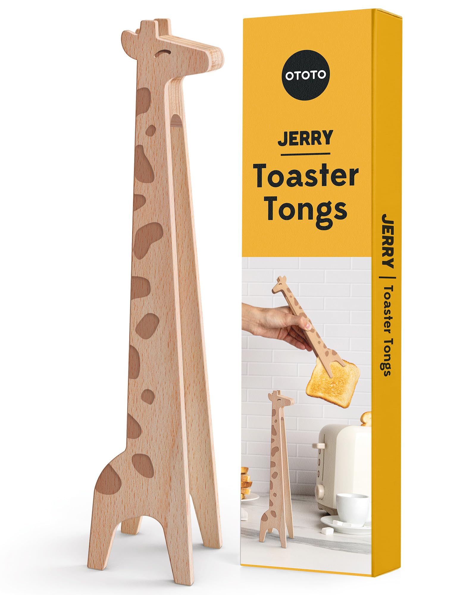 OTOTO Bernie Bunny Toaster Tongs - Rabbit, Salad Servers - Multipurpos - View 8