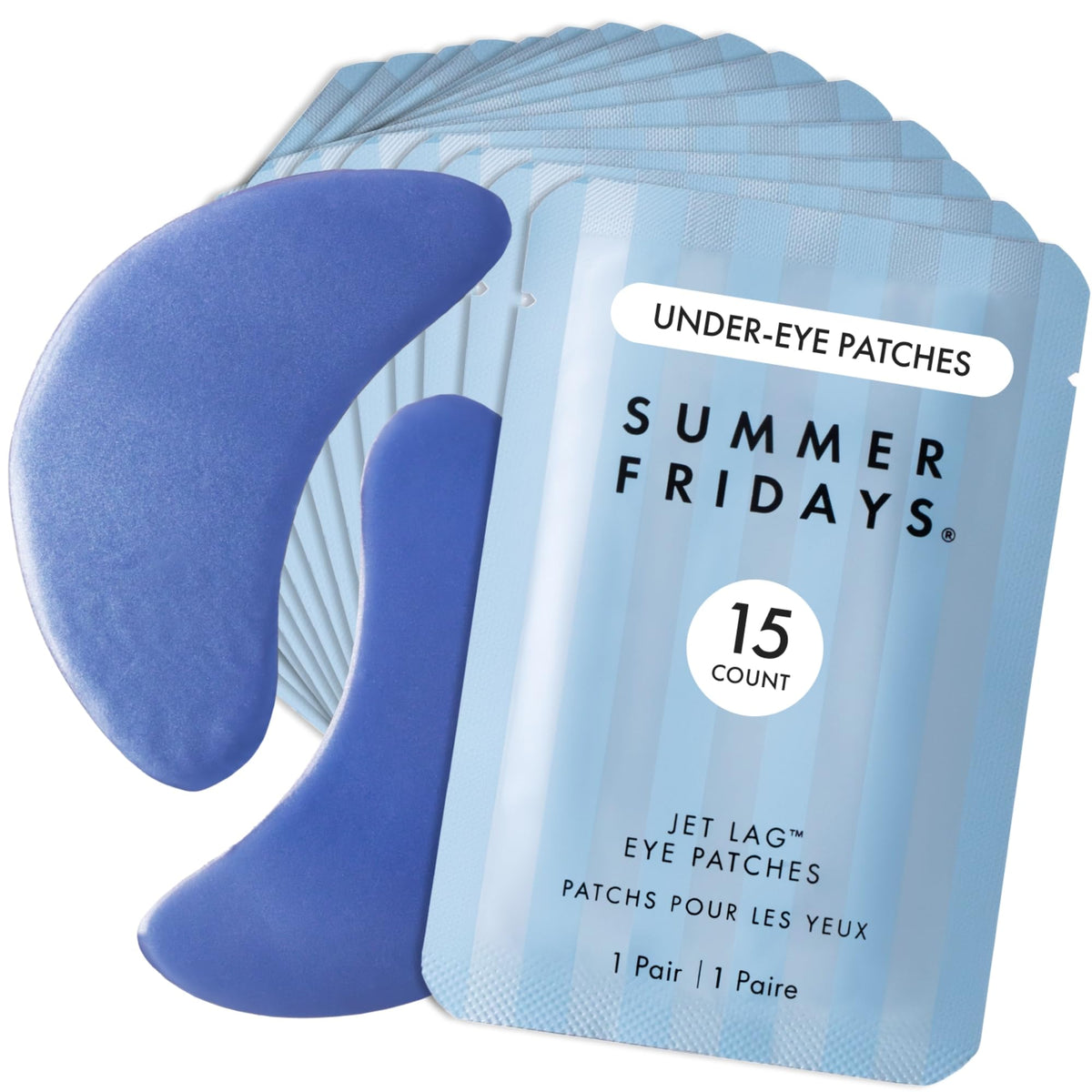 Summer Fridays Jet Lag Hydrating Eye Patches - Summer Fridays Official Imagery - 1