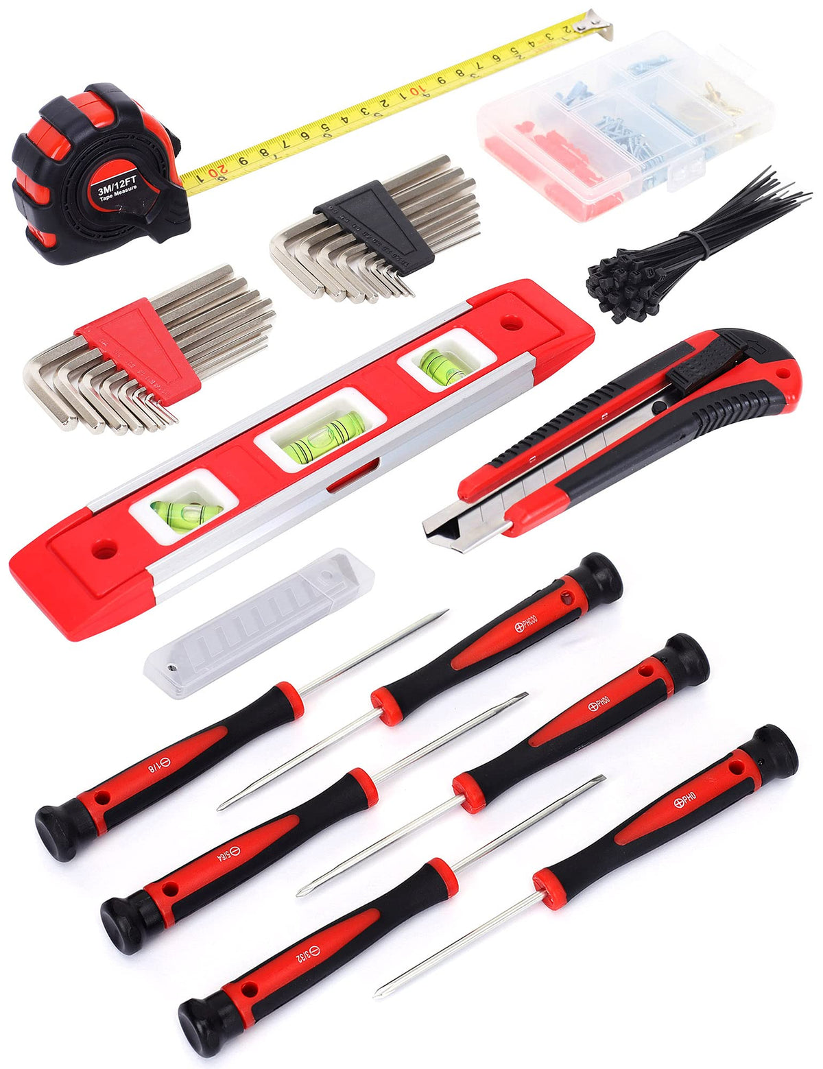 FASTPRO 215 Piece Home Repairing Tool Set with 12 Inch Bag - FASTPRO Official Imagery - 8