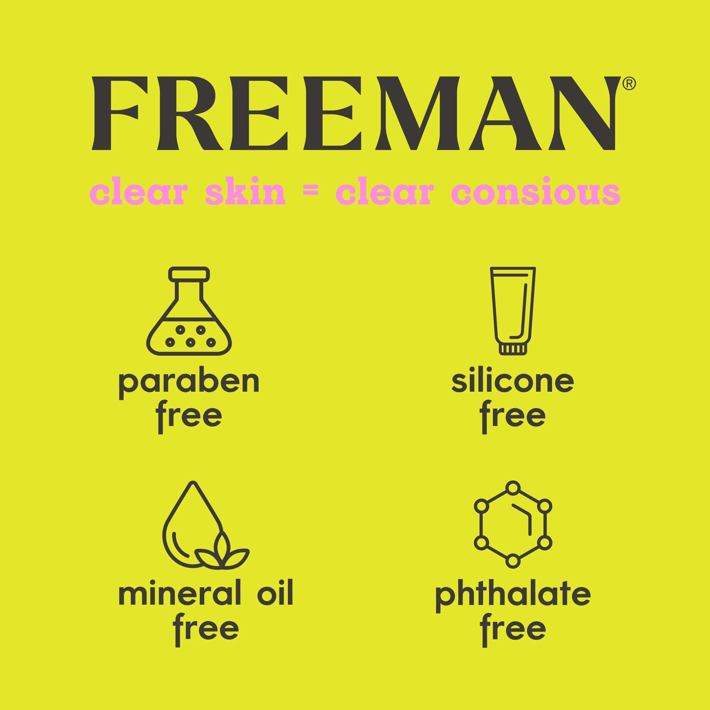 Freeman Anti-Stress Clay Mask, Dead Sea Mineral Face Mask, 6 Fl - Freeman