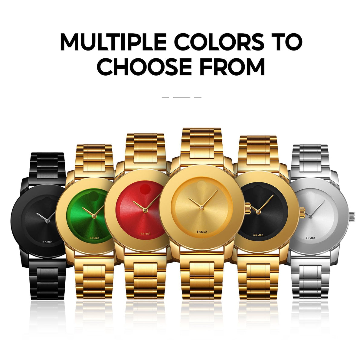 SKMEI Womens Wrist Watches Luxury Elegant Minimalist Quartz - SKMEI Official Imagery - 8