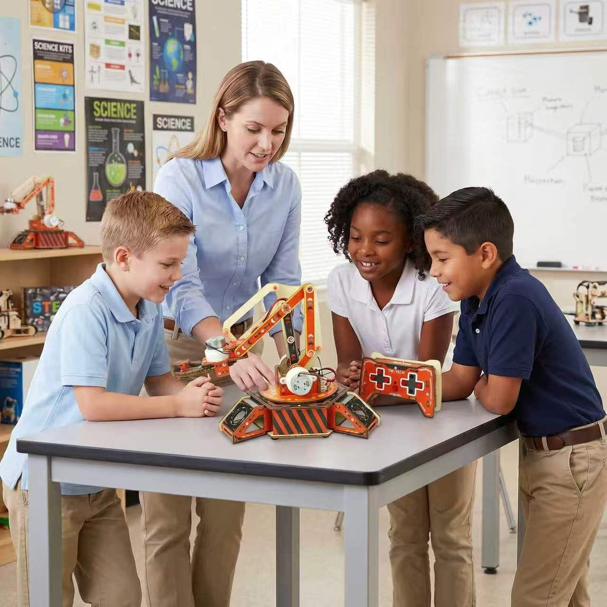 Robot Arm Kits Robotics for Kids Ages 8 12 14 16 STEM Toys - Zyqra Official Imagery - 3