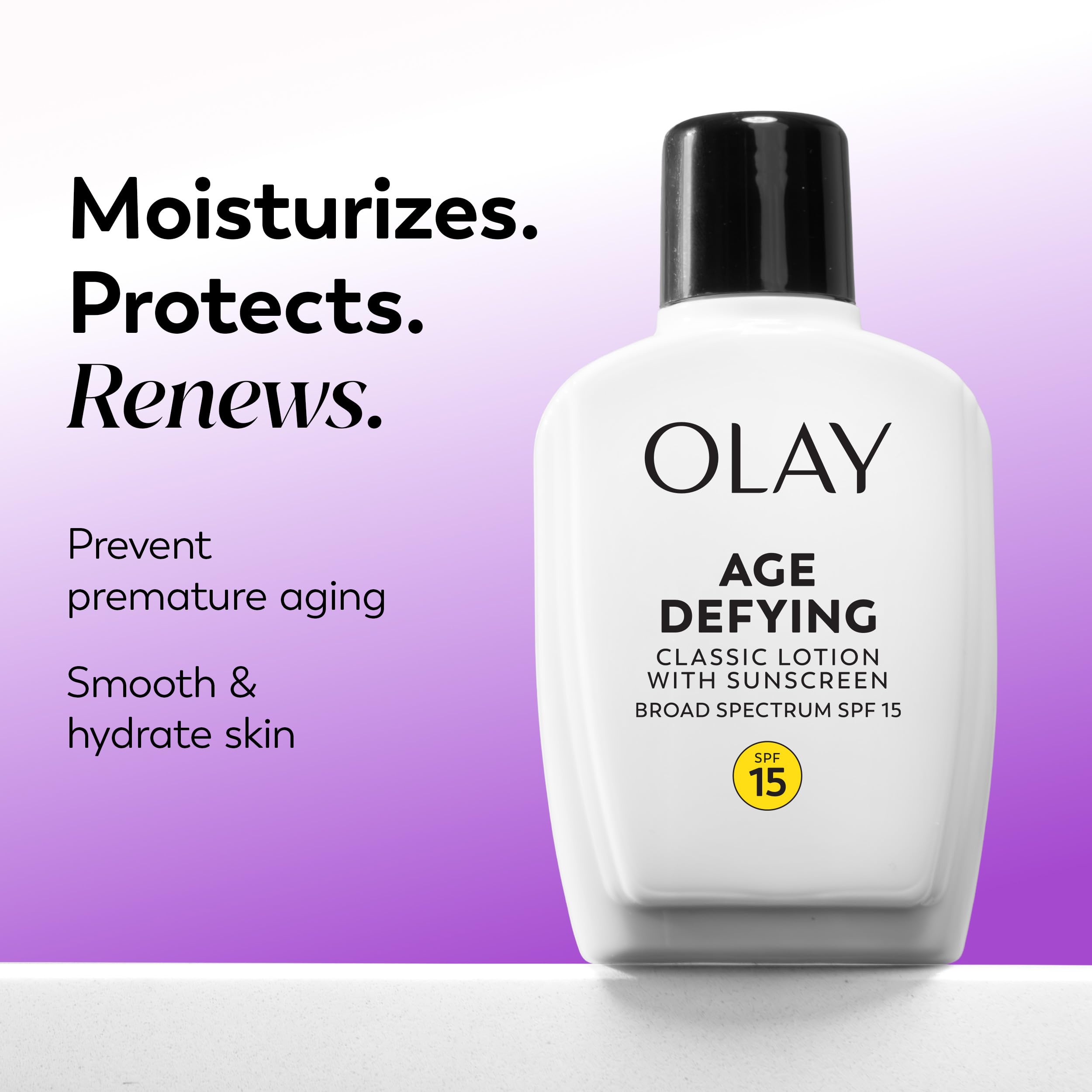 Face Moisturizer by Olay, Age Defying Classic Daily Renewal - Olay