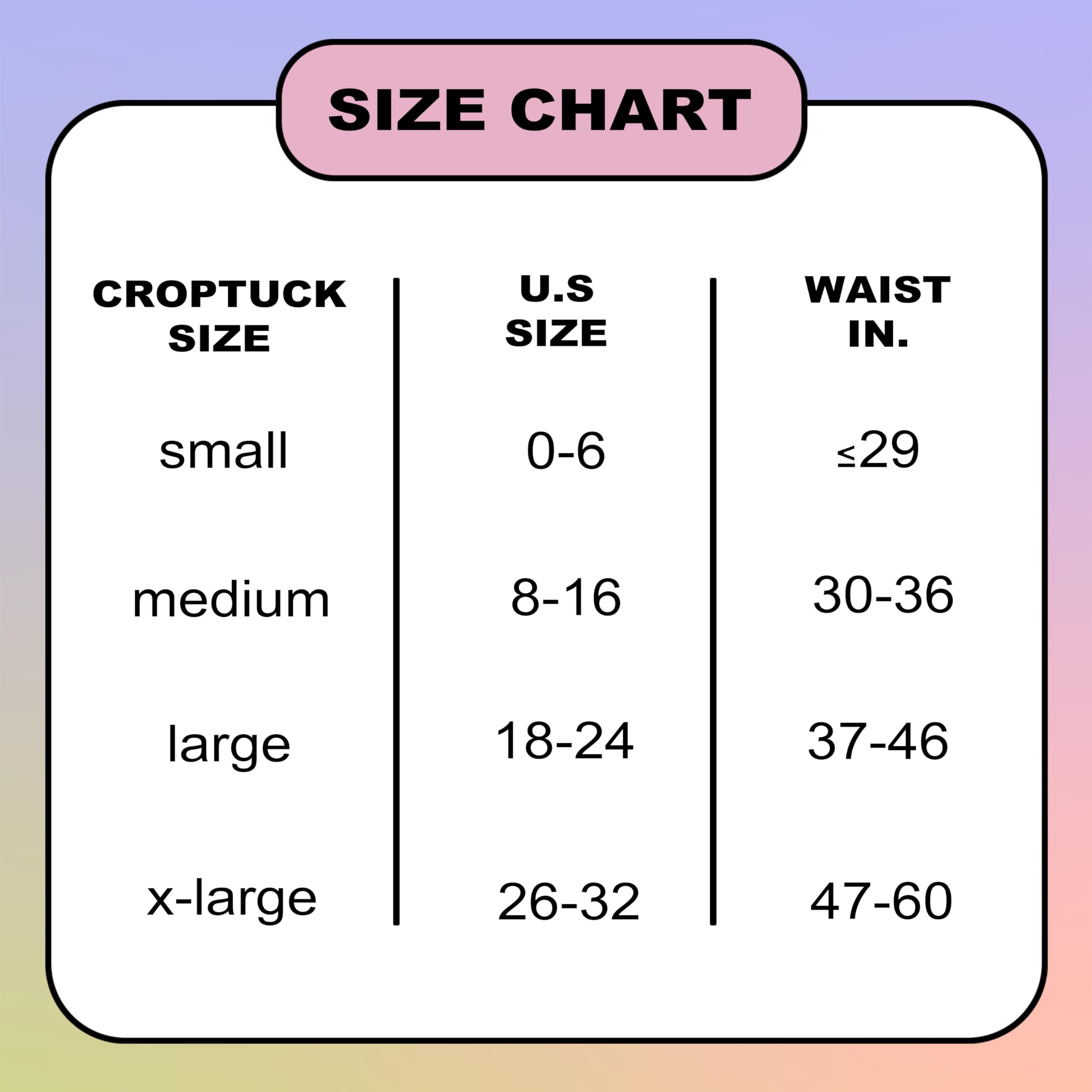 Croptuck Original Adjustable Crop Tuck Waist Band Tool for Tucking Shi - View 5