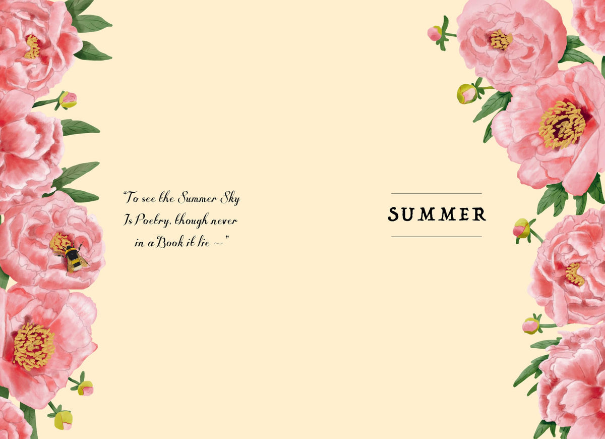Poetry of Flowers An Emily Dickinson Journal Reflections - by               
		   Emily Dickinson Museum     
       			(Author) 
       	             Format: Hardcover Official Imagery - 5