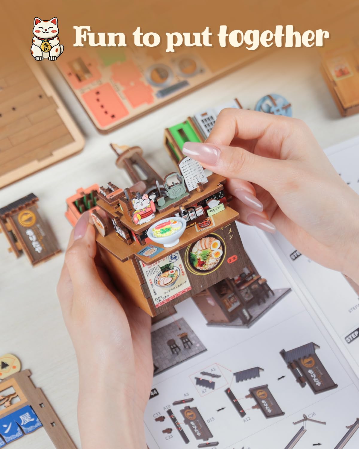 CUTEBEE Book Nook Kit - CUTEBEE Official Imagery - 5