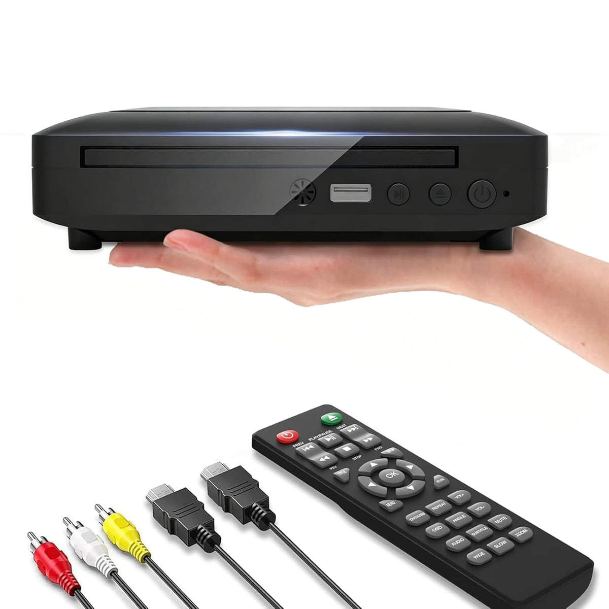 Compact DVD Player for TV All Region Free HDMI DVD Player - Ceihoit Official Imagery - 1