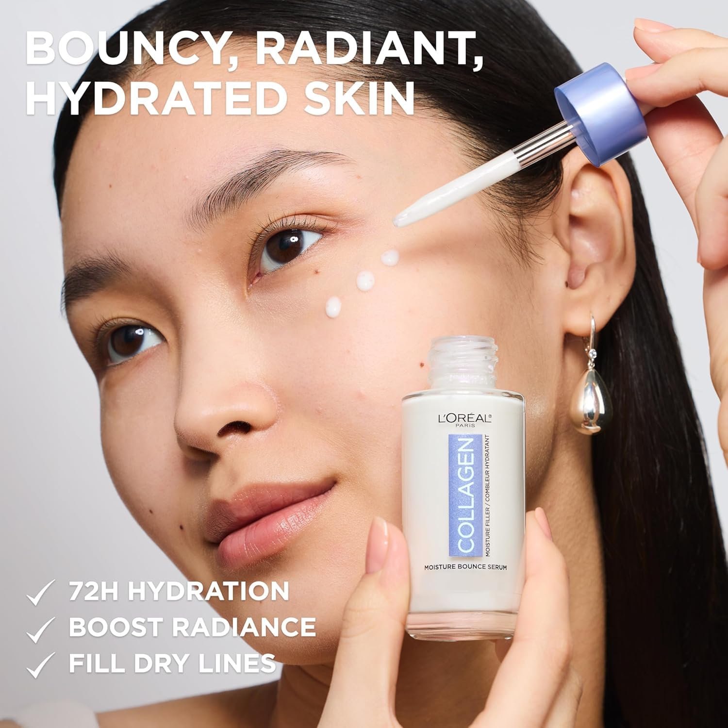 Elefair Tech L'Oreal Paris Collagen Moisture Filler Moisture Bounce Face Serum, - Elefair Tech Official Product View 4