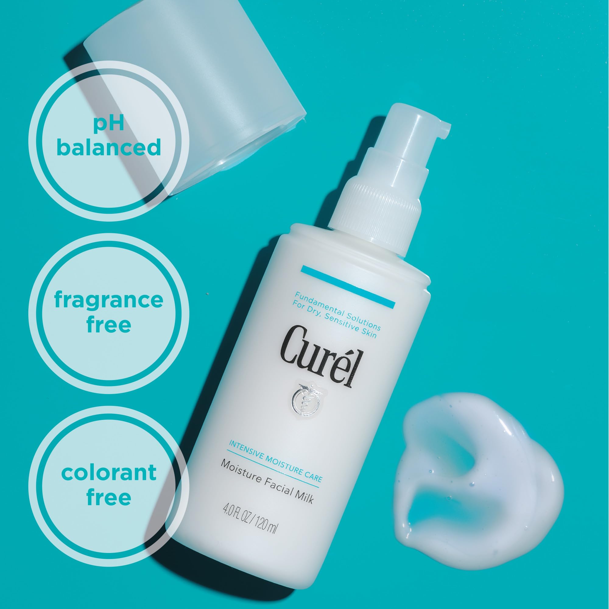 Curel Japanese Skin Care Moisture Facial Milk, Face Moisturizer, - Curel
