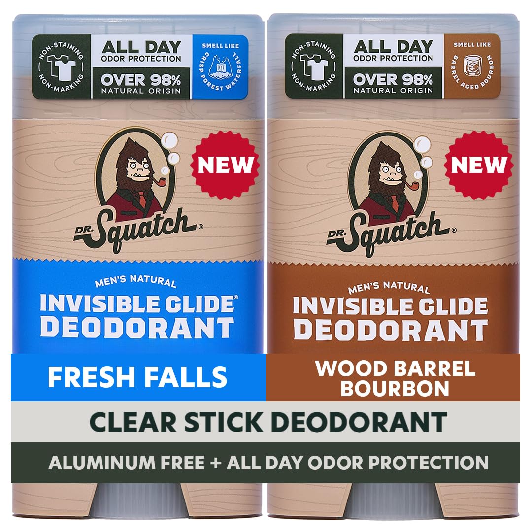 Dr Squatch Invisible Glide Natural Deodorant Men Aluminum - Dr. Squatch Official Imagery - 2