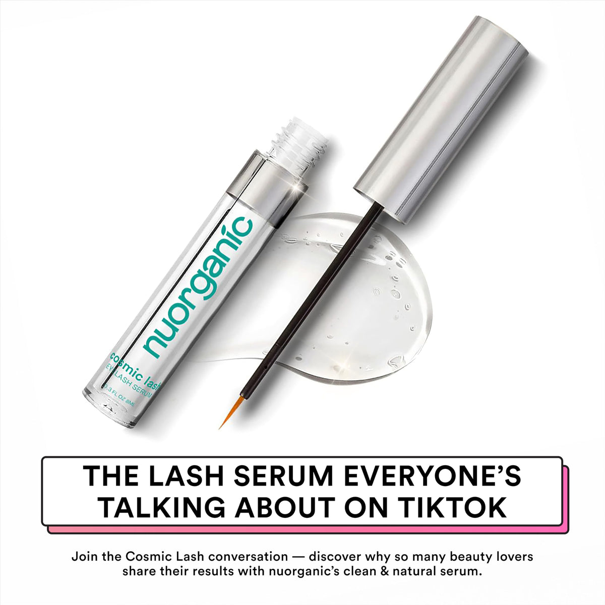 nuorganic Cosmic Lash Eyelash Growth Serum Prostaglandin - NuOrganic Cosmetics Official Imagery - 5