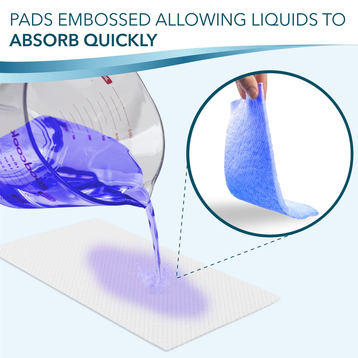 Disposable Bedside Commode Pads for Adult Portable Toilet - TidyCare Official Imagery - 7