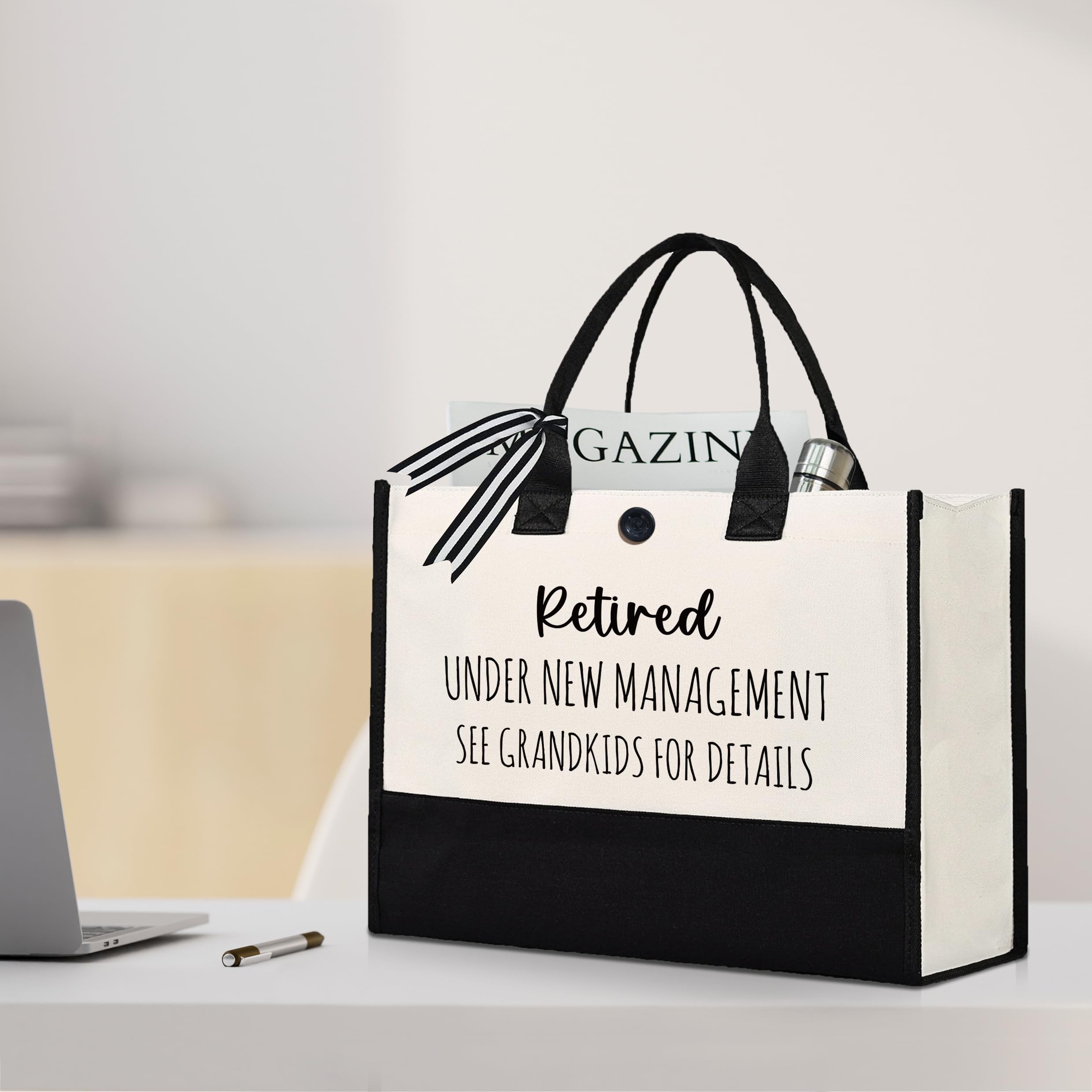 Retirement Gift for Women – Canvas Tote Bag