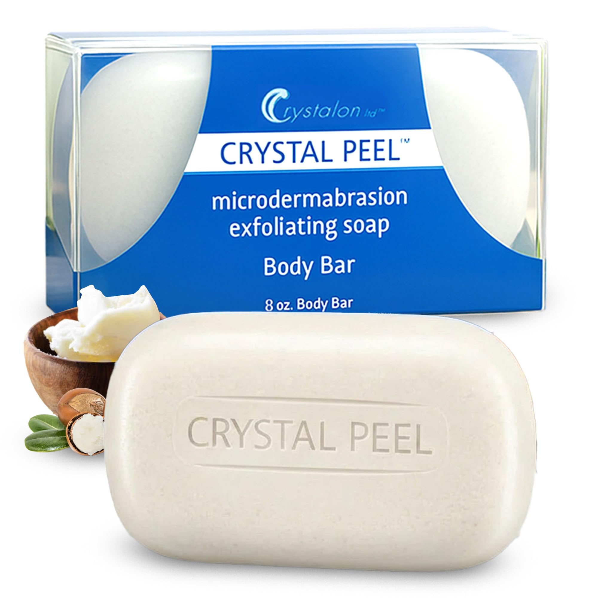 Crystalon Crystal Peel Exfoliating Bar Soap , Crystal Peel Luxury - Crystalon Crystal Peel Official Product View 2