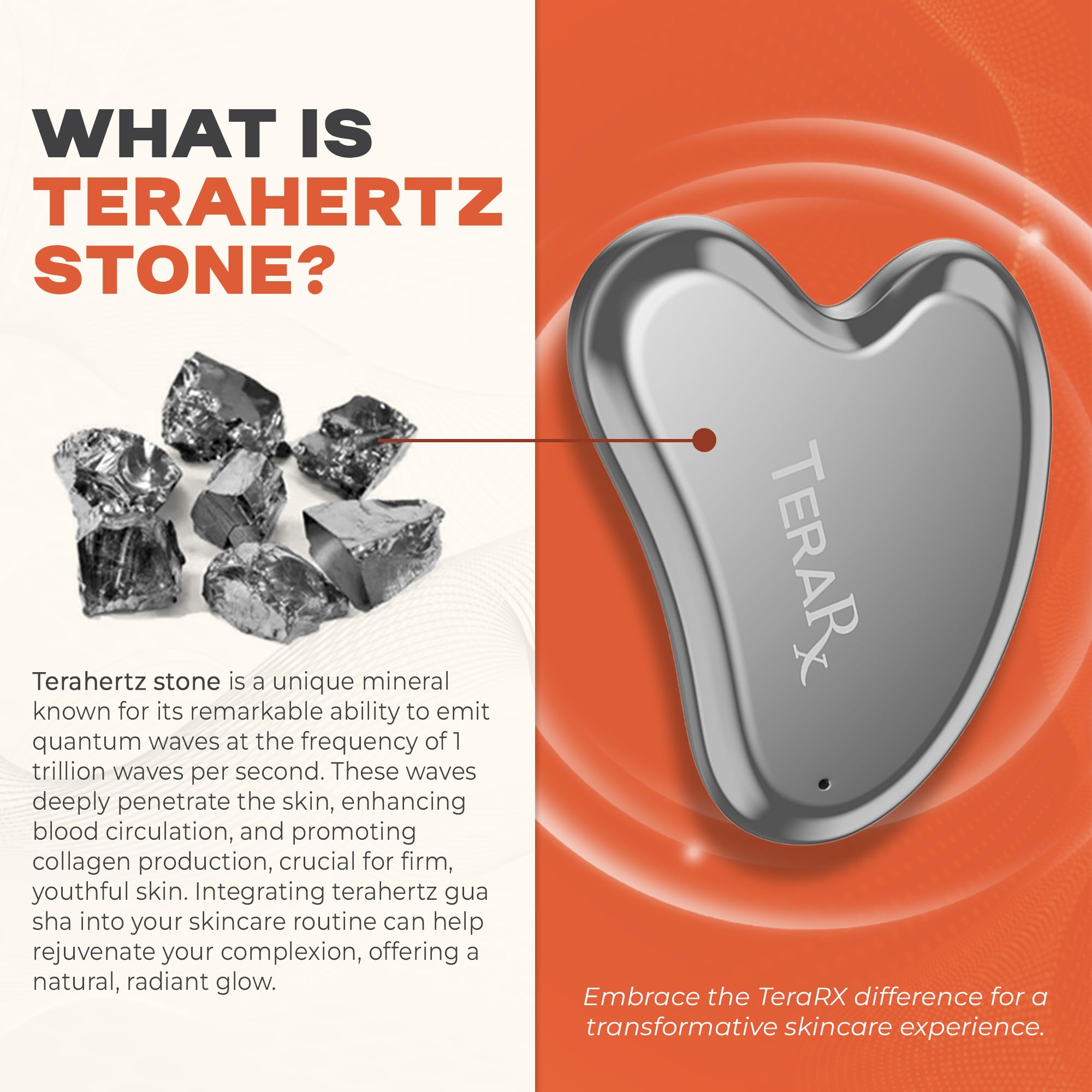 TeraRX Terahertz Gua Sha for Enhanced Lymphatic Drainage - TeraRX Official Imagery - 3
