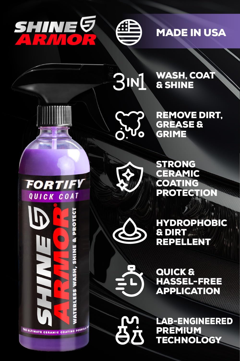Shine Armor Car Detailing Bundle - SHINE ARMOR Official Imagery - 4