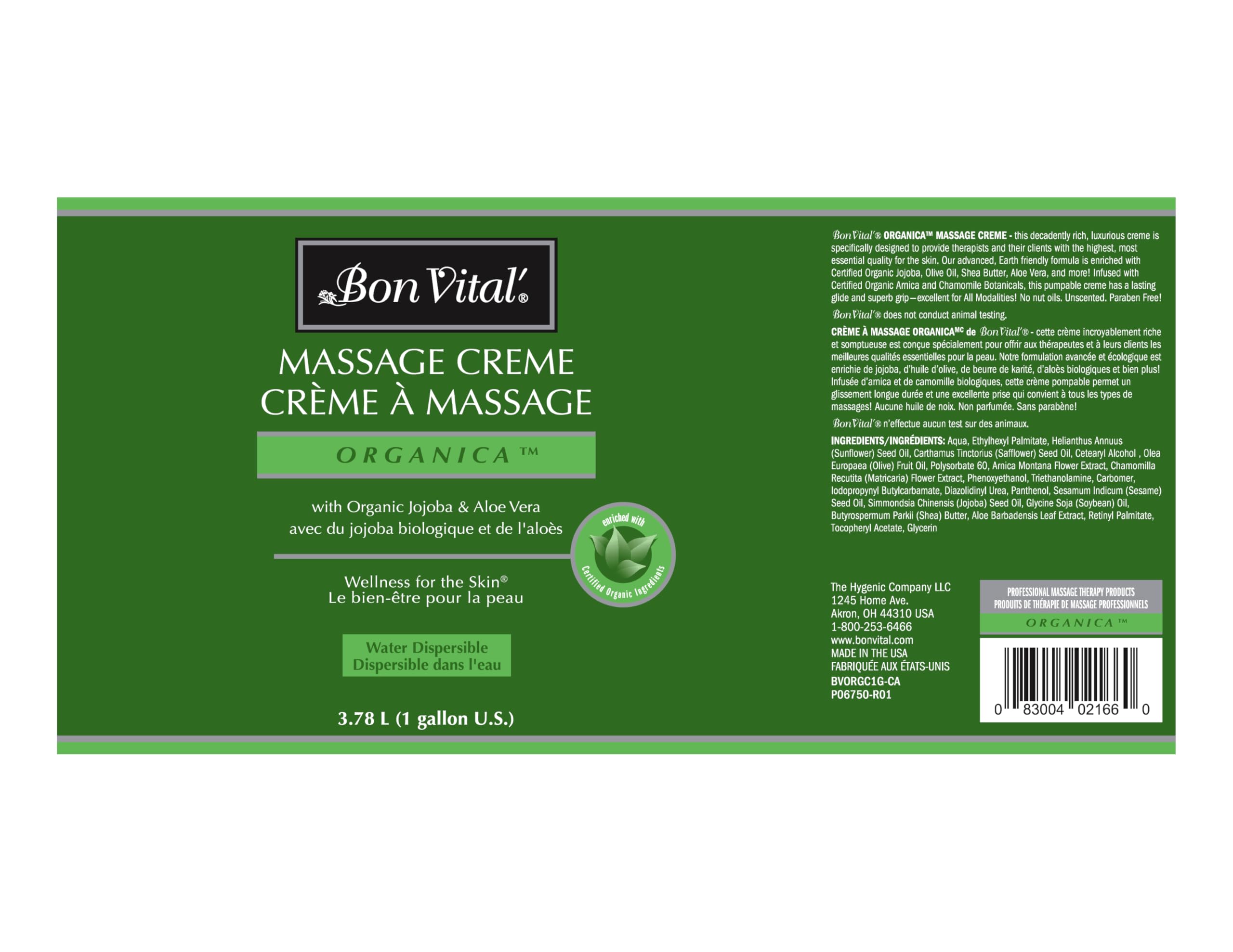 Bon Vital Organica Organic Massage Creme Jojoba Oil Therapy - Bon Vital' Official Imagery - 3