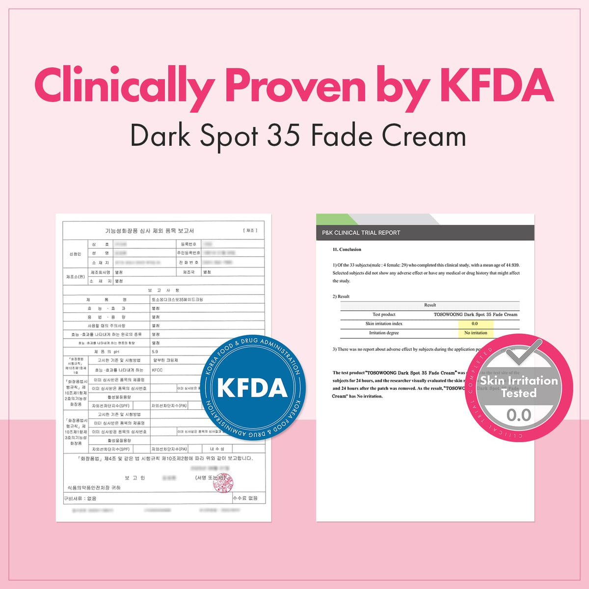 TOSOWOONG Dark Spot 35 Fade Cream for Dark Spots Uneven Tone - TOSOWOONG Official Imagery - 7