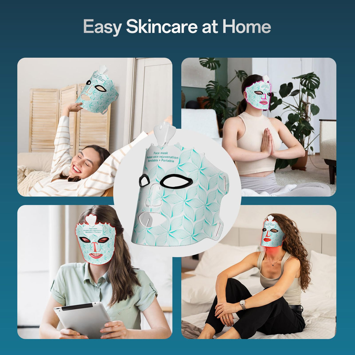 Red Light Mask for Face Women - Facego Official Imagery - 5