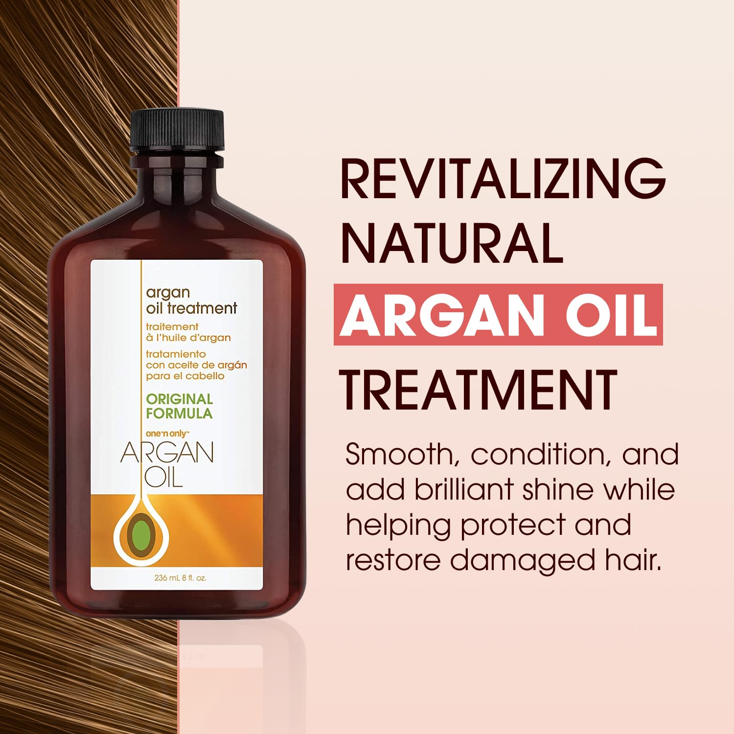 One n Only Argan Oil Hair Treatment Moisture Frizz Control - One 'N Only Official Imagery - 4