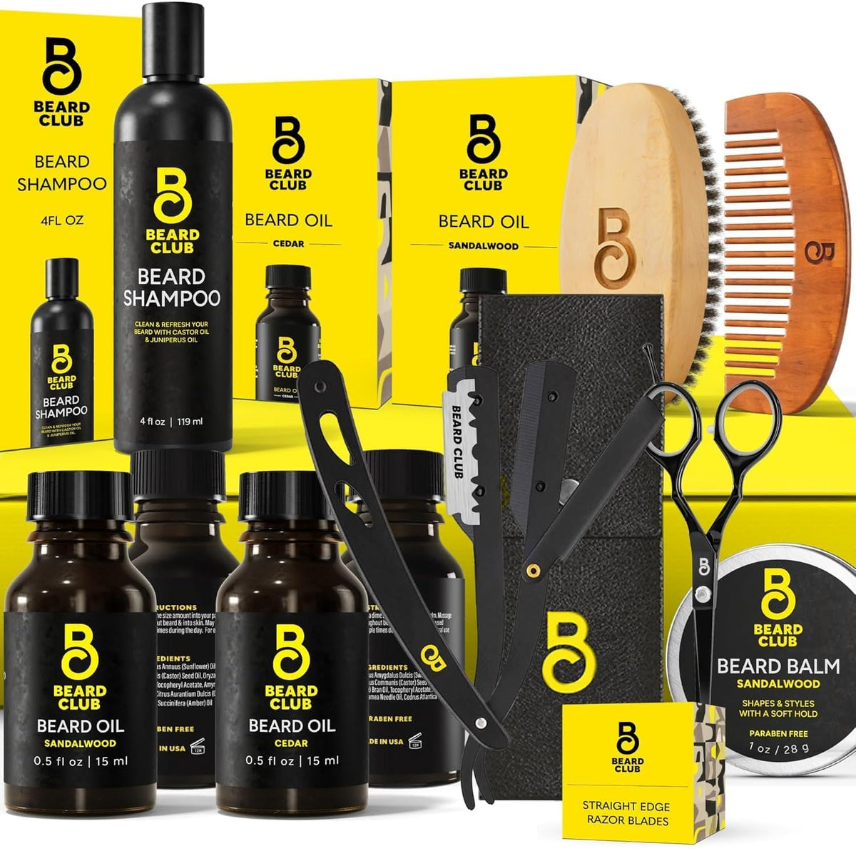 The Beard Club Premium Beard Kit for Men - The Beard Club Official Imagery - 2