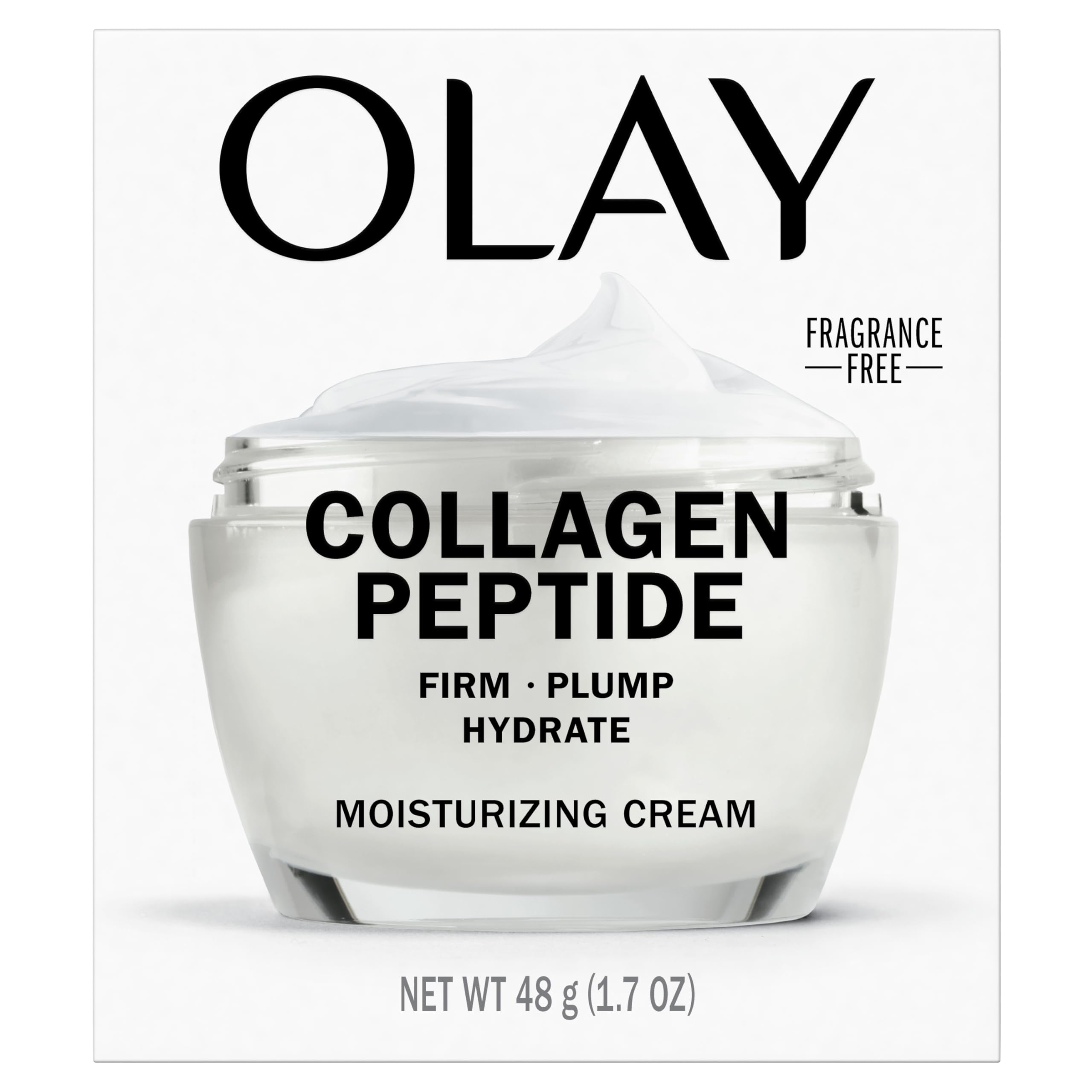 Olay Collagen Peptide Face Moisturizer, Firming Cream for Women, - Olay