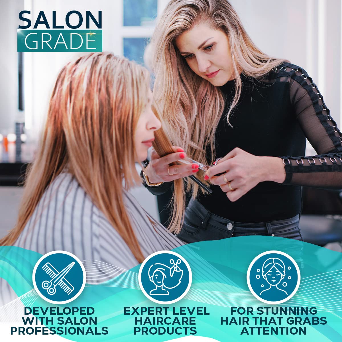 BELLISSO Biotin Hair Thickening Serum and Women - Intense Strengthening - BELLISSO Official Product View 7