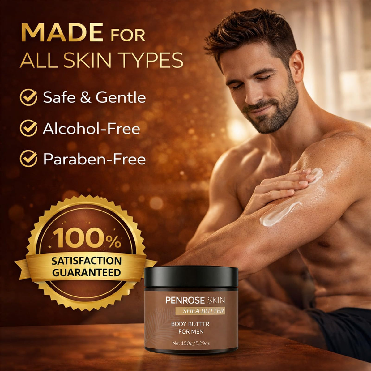 Body Butter Penrose Skin Body Butter for Men Scents Body - Penrose Skin Official Imagery - 5
