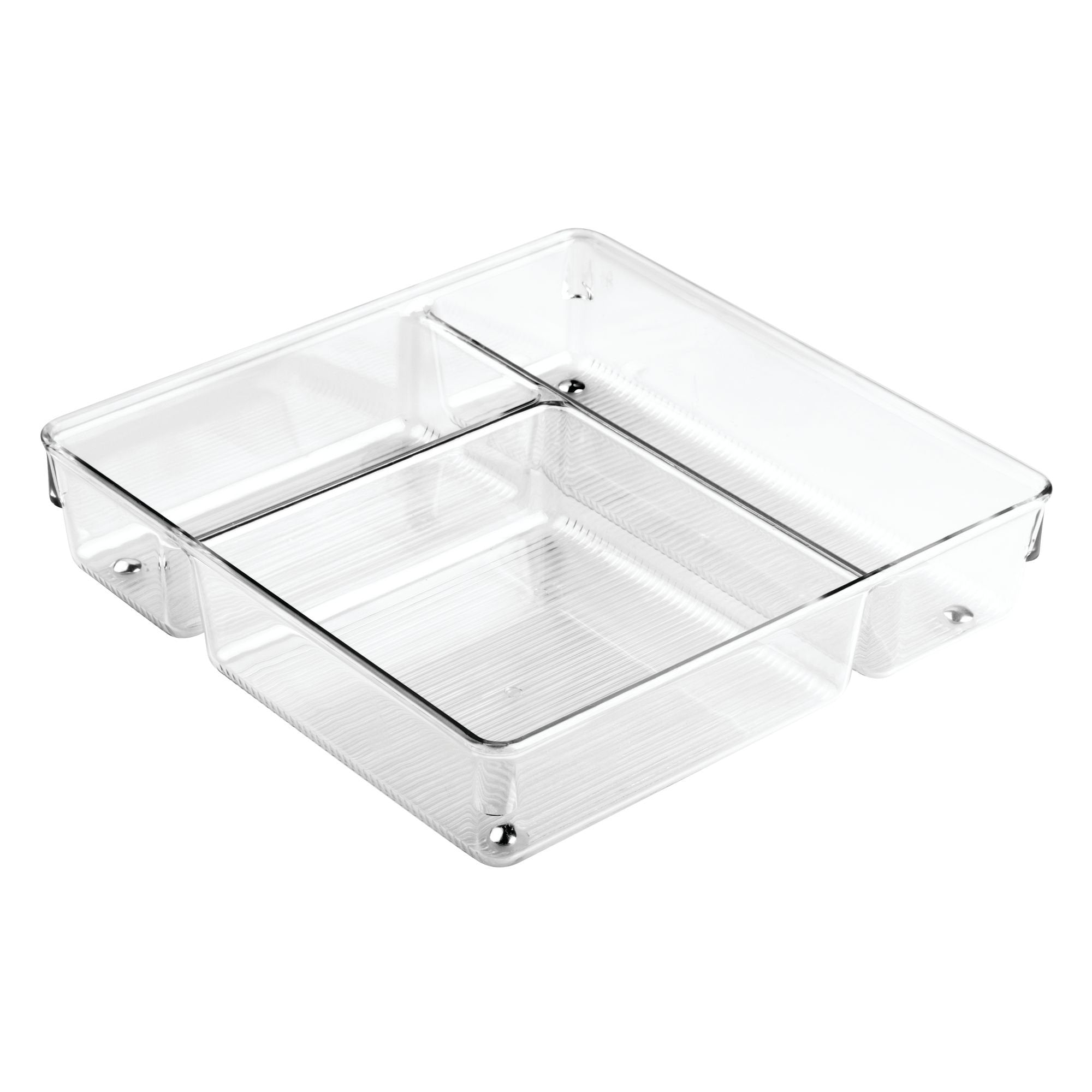 iDesign InterDesign Linus Kitchen Drawer Organizer for Silverware, Spa - View 6