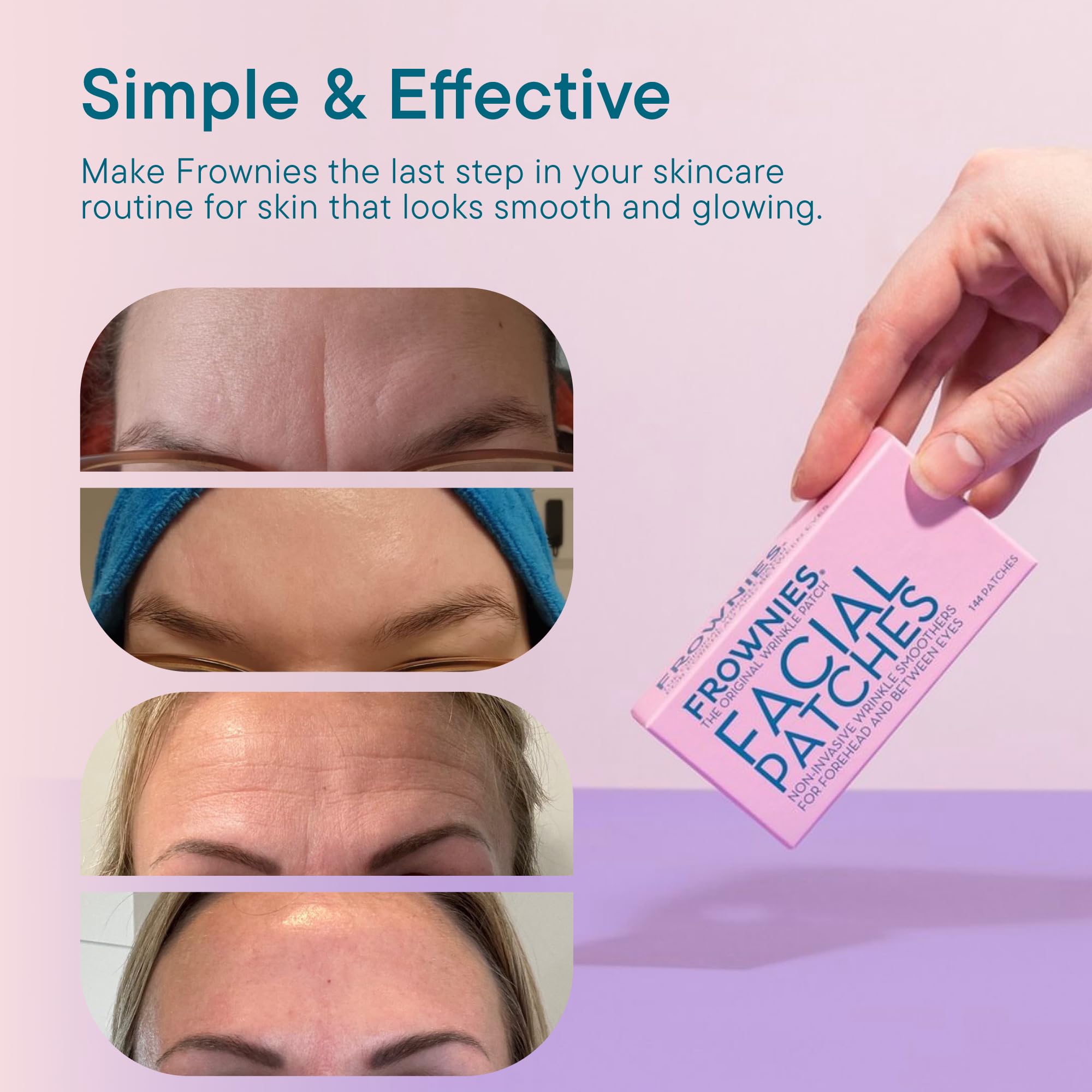 Frownies Wrinkle Patch Bundle, Forehead + Eyes & Mouth - Frownies Official Product View 6