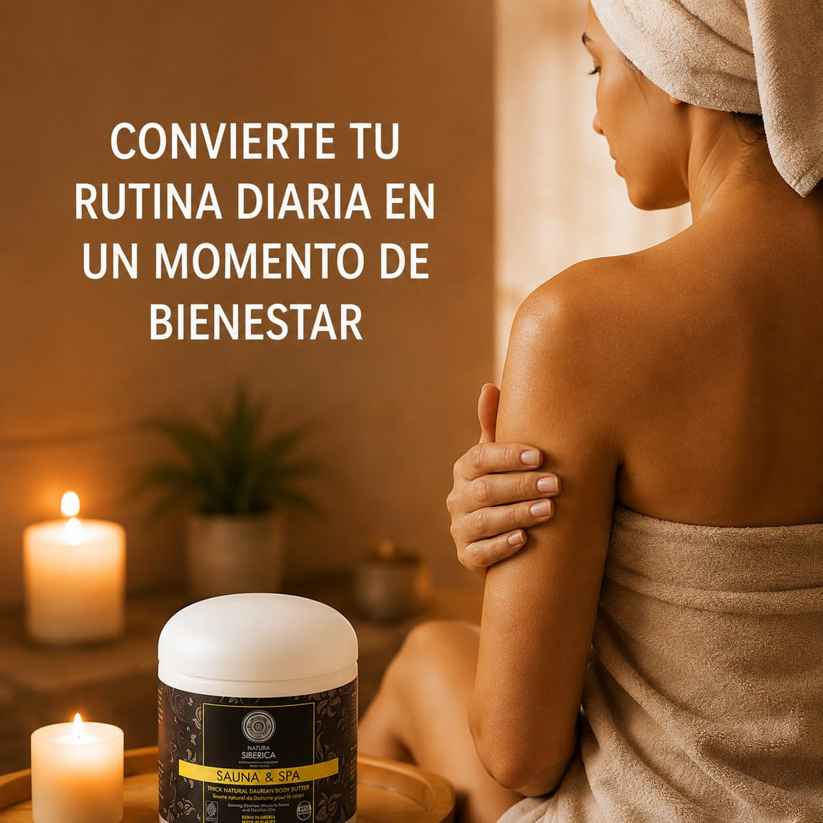 Natura Siberica Sauna SPA Natural Rich Daurian Body Butter - Natura Siberica Official Imagery - 7