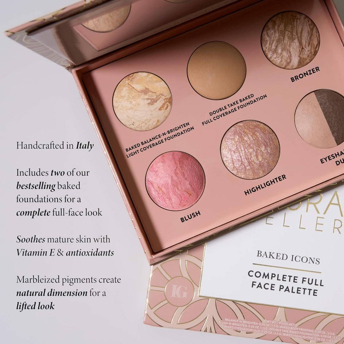 LAURA GELLER Baked Icons Full Face Palette With Foundation - LAURA GELLER NEW YORK Official Imagery - 5