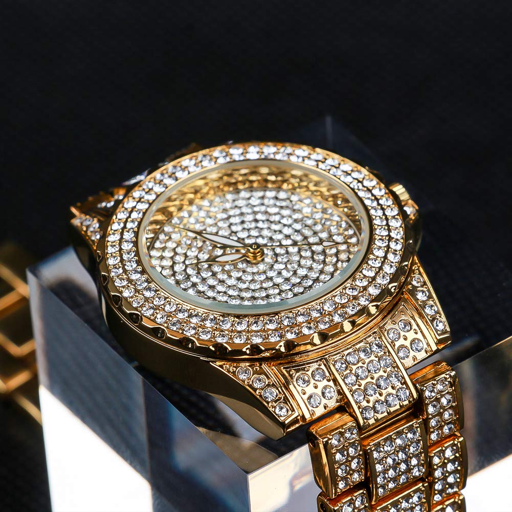 Smalody Round Luxury Women Watch Crystal Rhinestone Diamond - Smalody Official Imagery - 5
