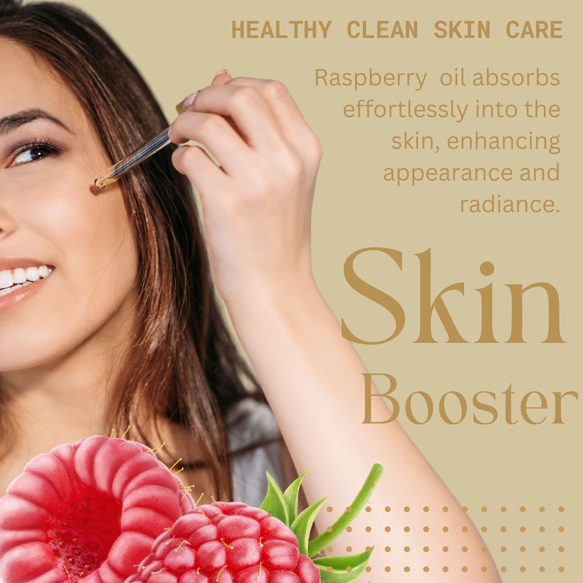 Best Nature's Cosmetics Best Nature's Red Raspberry Seed Oil – 100% Pure, - Best Nature's Cosmetics Official Product View 5