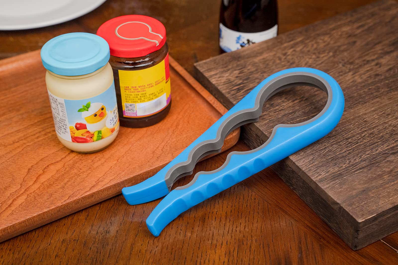 Bloss Jar Opener Bottle Opener for Seniors, Weak Hands and Arthritis, - View 3